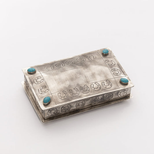 Stamped Horseshoe Box