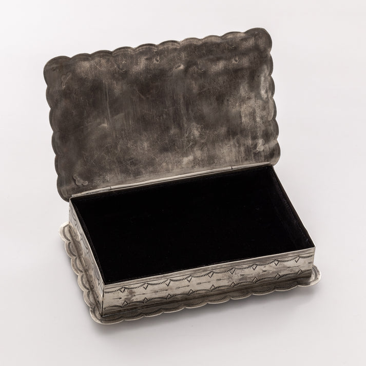 Stamped Rectangular Concho Box