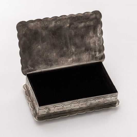 Stamped Rectangular Concho Box