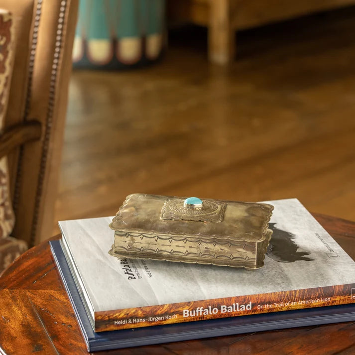 Stamped Rectangular Concho Box