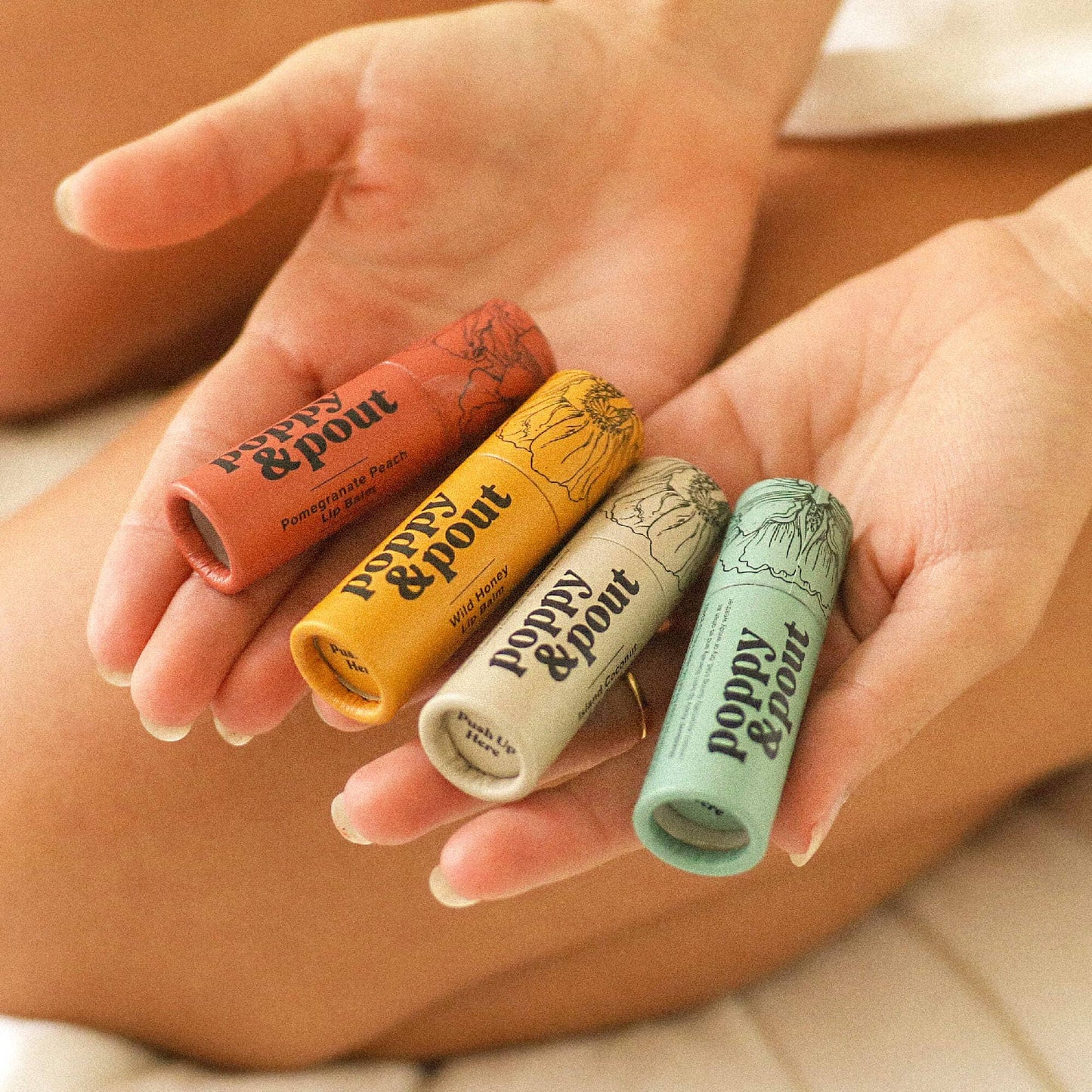 Poppy & Pout Lip Balm Island Coconut