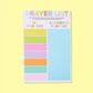 Prayer List Notepad - "My + Answered Prayers"