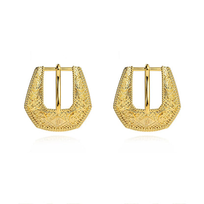 Buckle Betty Earrings