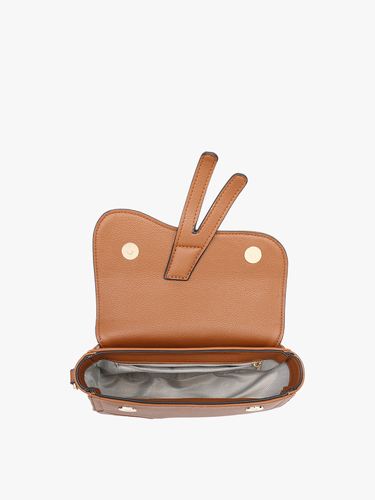 Marisol Asymmetrical Saddle Bag