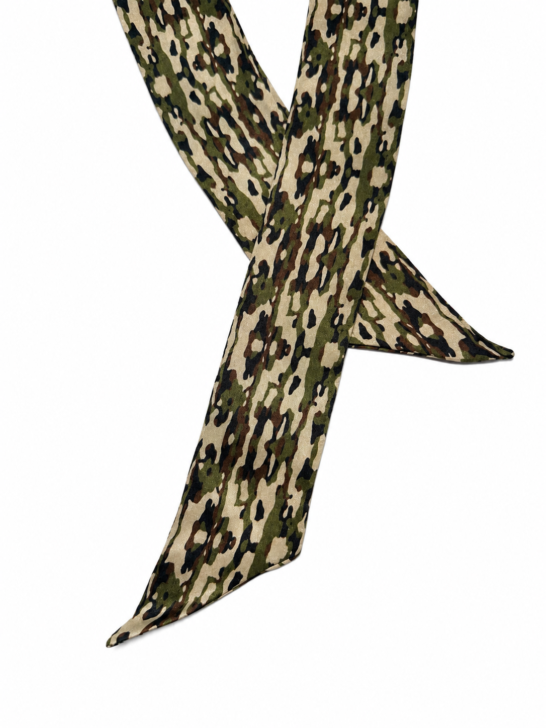 Classic Camo Silk Twilly