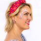 Red, White, and Blue Glitter Gel