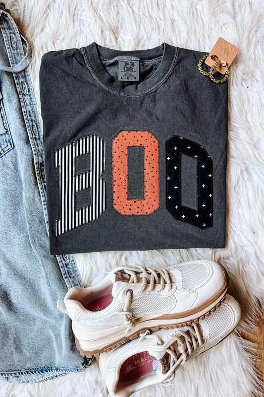 BOO Stitched Tee