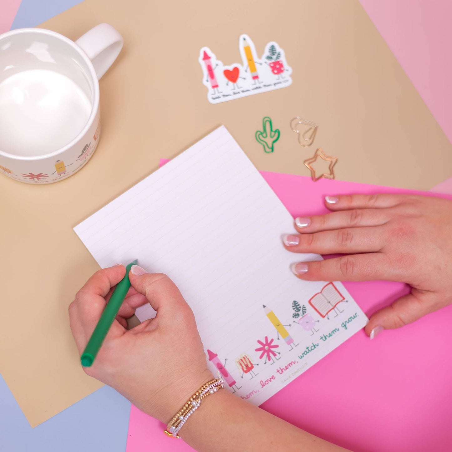 Watch Them Grow Notepad