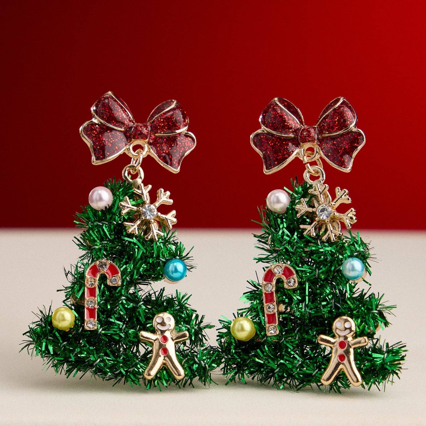 Christmas Tree Earrings