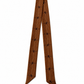 Brown Houndstooth Twilly