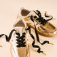 Step It Up Shoelaces-Velvet Black