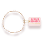 Beaded Blondes Kids ILY Pearl Bracelet