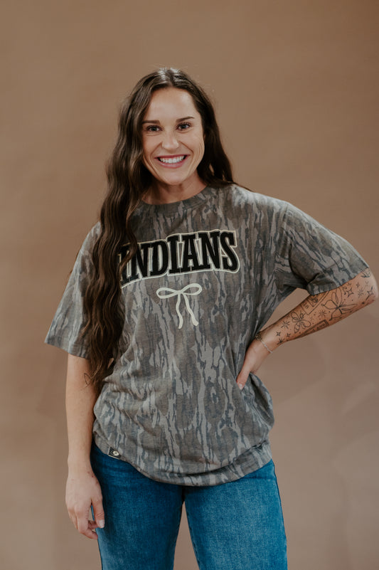 Camo “Indians” Tee